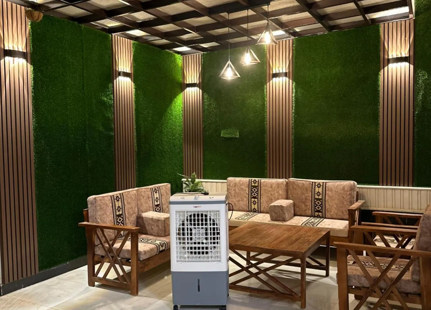 شقه مودرن بجلسه خارجيه - دخول ذكي Apartment Riyadh